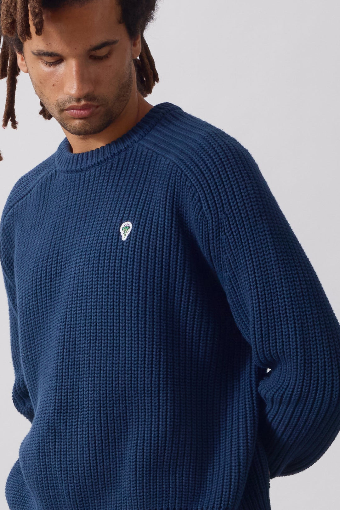 Service Works -  Artichoke Chunky Knit - Navy