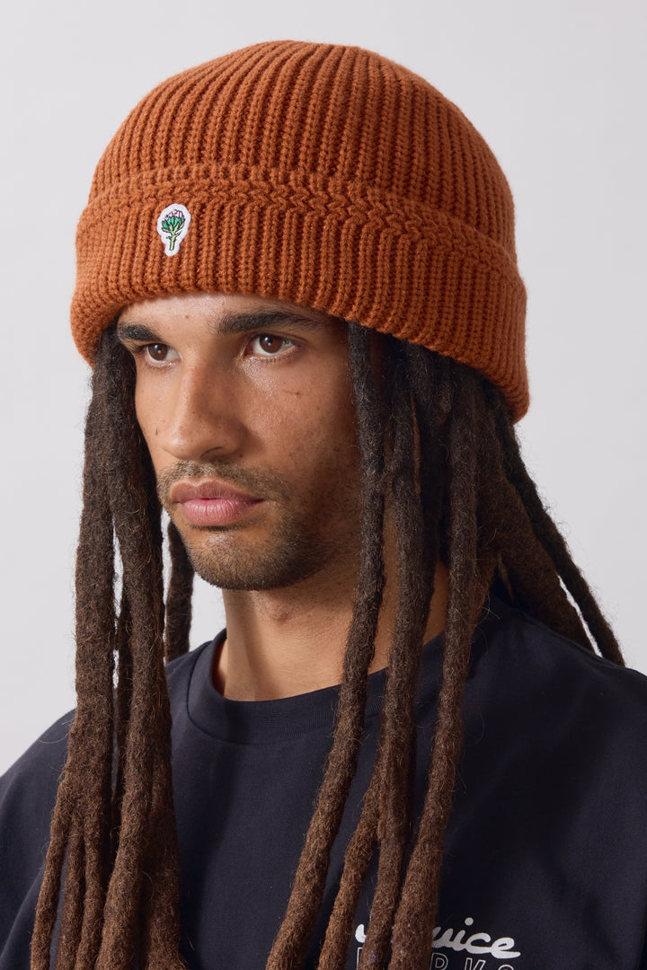 Service Works -  Artichoke Beanie - Burnt Orange