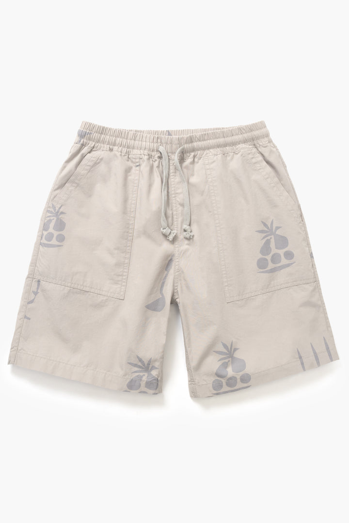 Service Works - Nourish Printed Chef Shorts - Stone