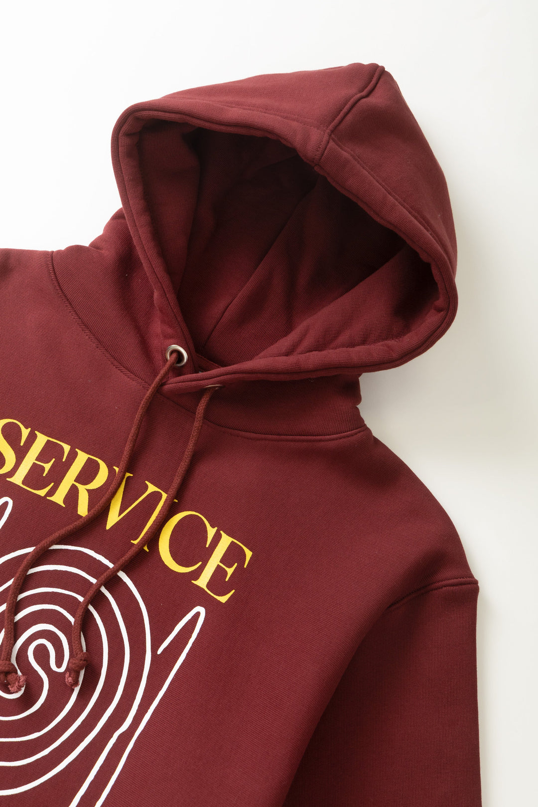 Service Works -  Spiral Hoodie - Burgundy