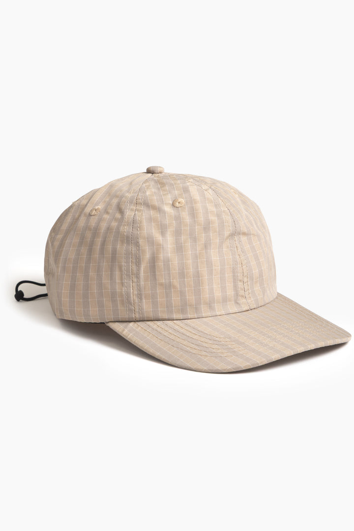 Blacksmith - Grid Check Cap - Tan