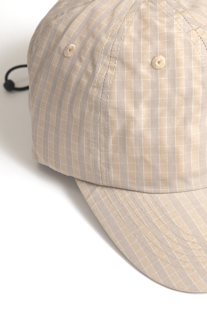 Blacksmith - Grid Check Cap - Tan