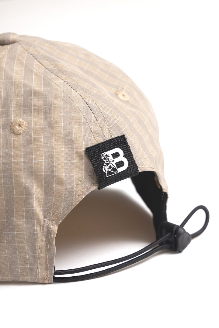 Blacksmith - Grid Check Cap - Tan