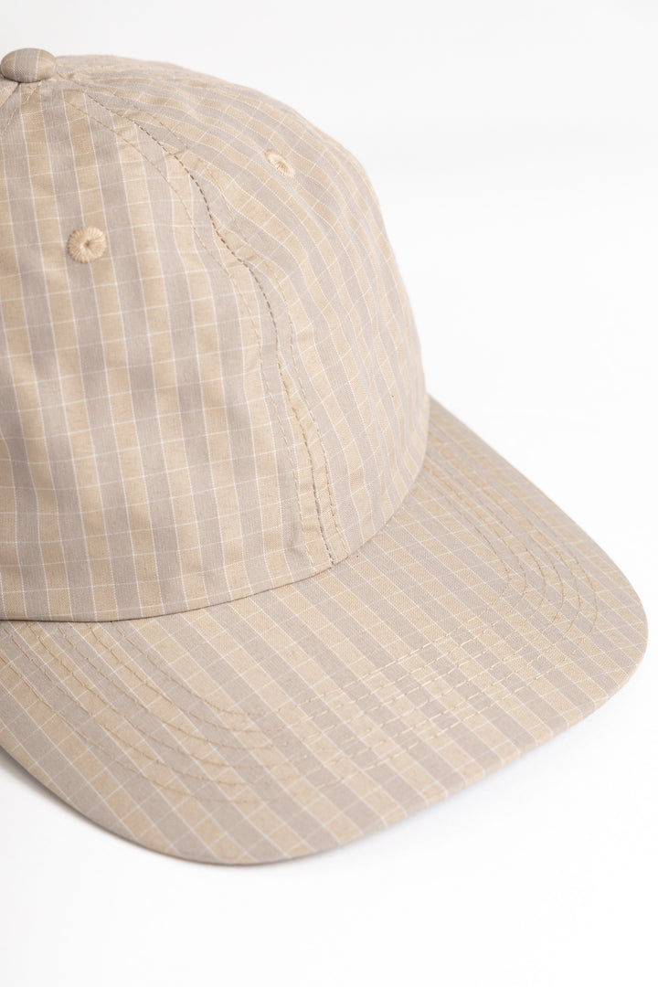 Blacksmith - Grid Check Cap - Tan