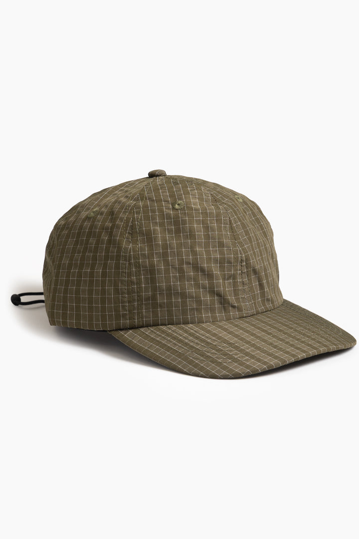 Blacksmith - Grid Check Cap - Olive