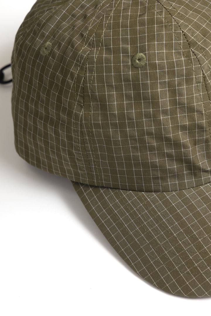 Blacksmith - Grid Check Cap - Olive