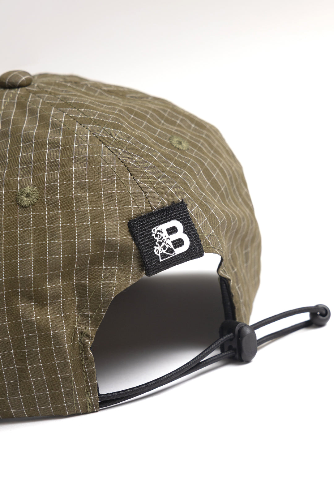 Blacksmith - Grid Check Cap - Olive