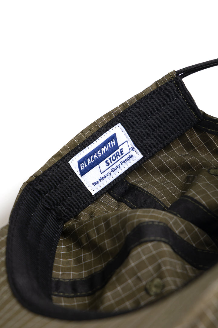 Blacksmith - Grid Check Cap - Olive