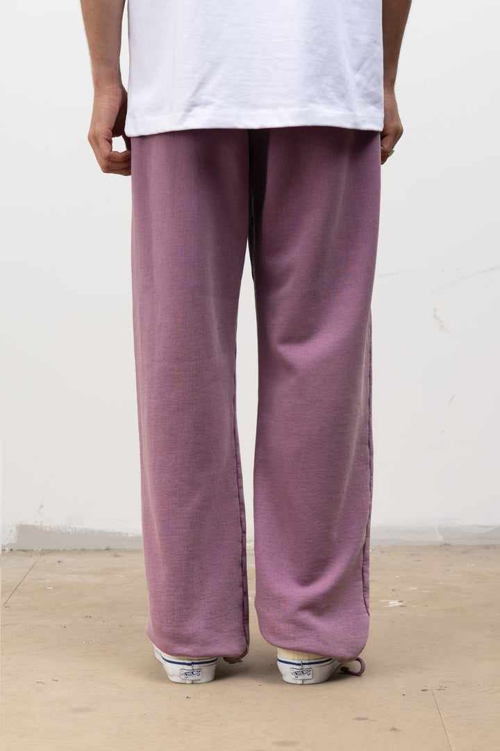 Blacksmith - Washed Wide Jogger - Purple