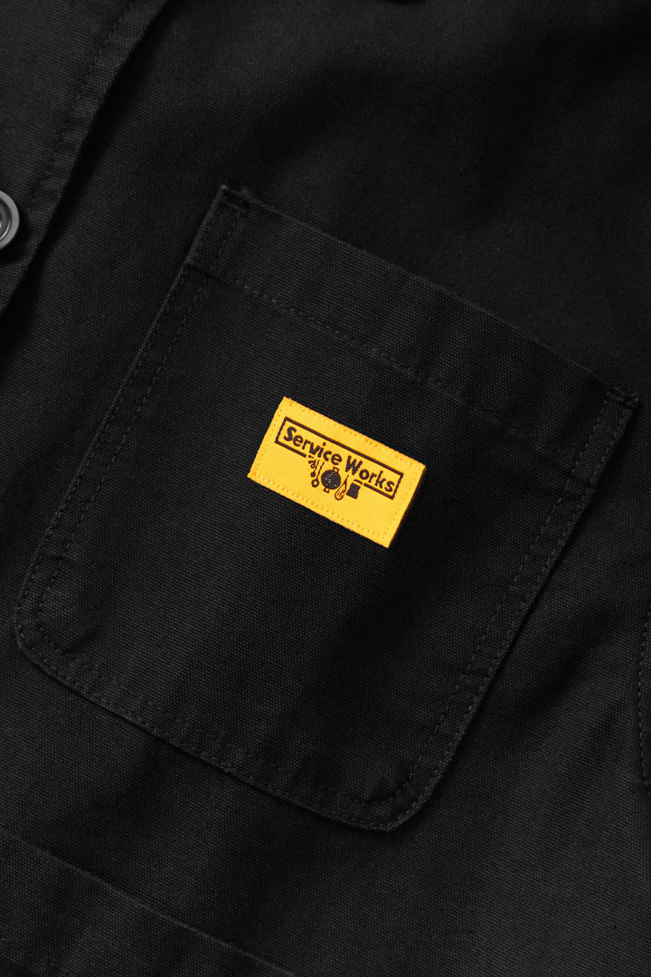 Service Works - Women's Cropped Work Jacket - Black