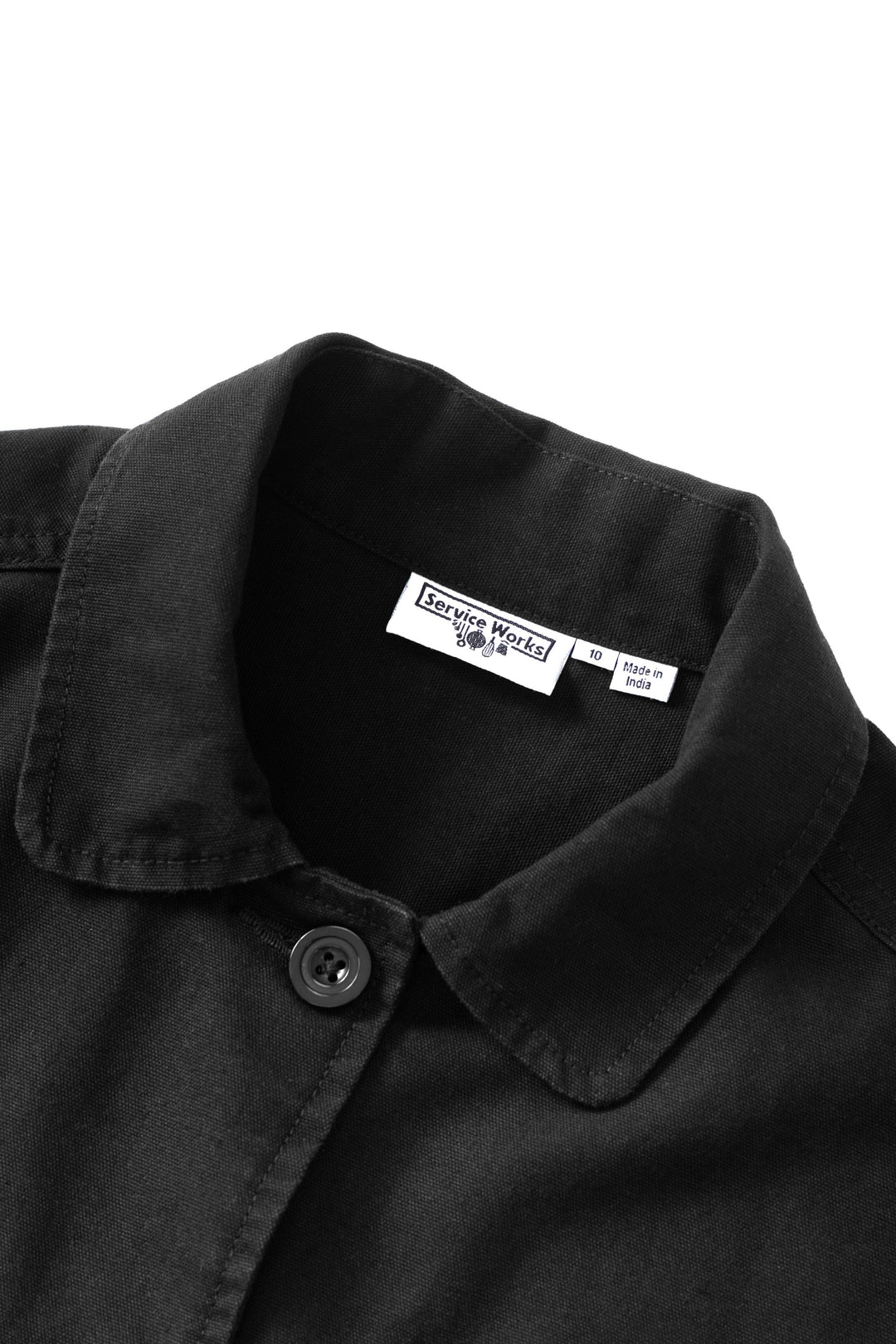 Service Works - Women's Cropped Work Jacket - Black