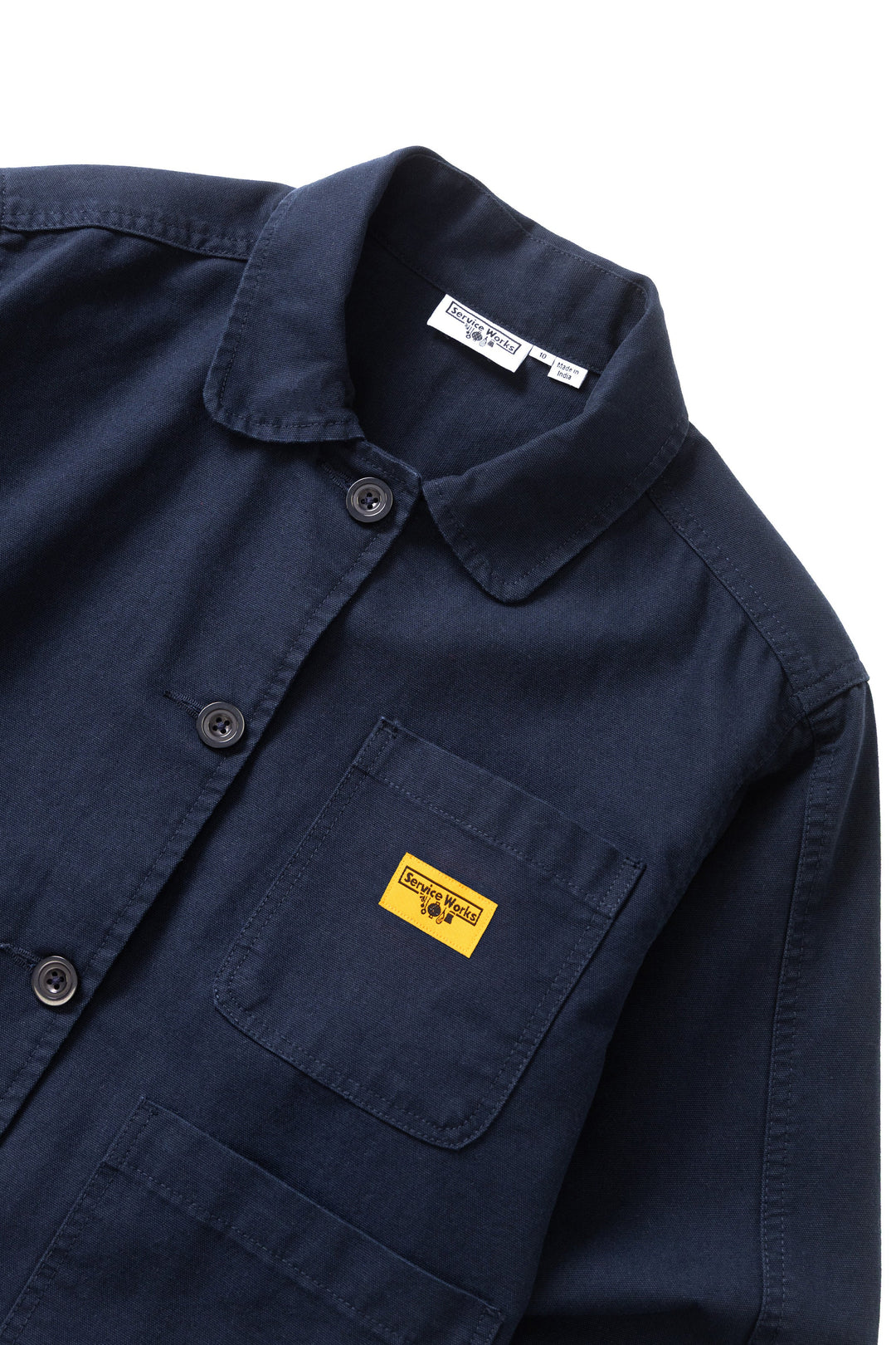 Service Works - Women's Cropped Work Jacket - Dark Navy
