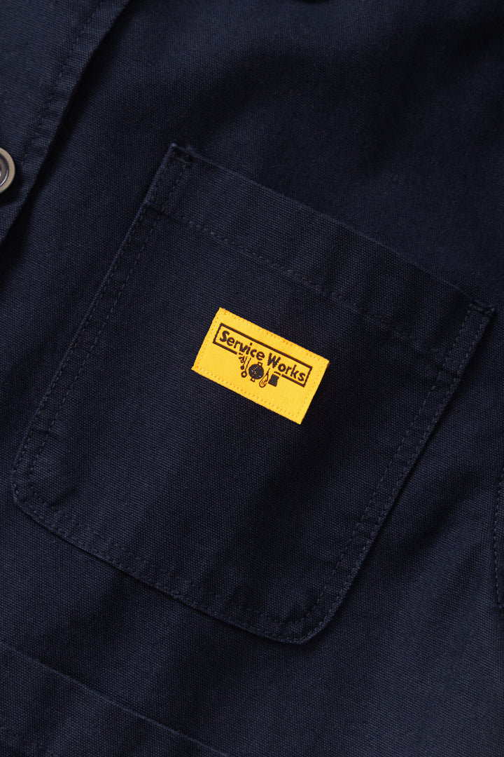 Service Works - Women's Cropped Work Jacket - Dark Navy