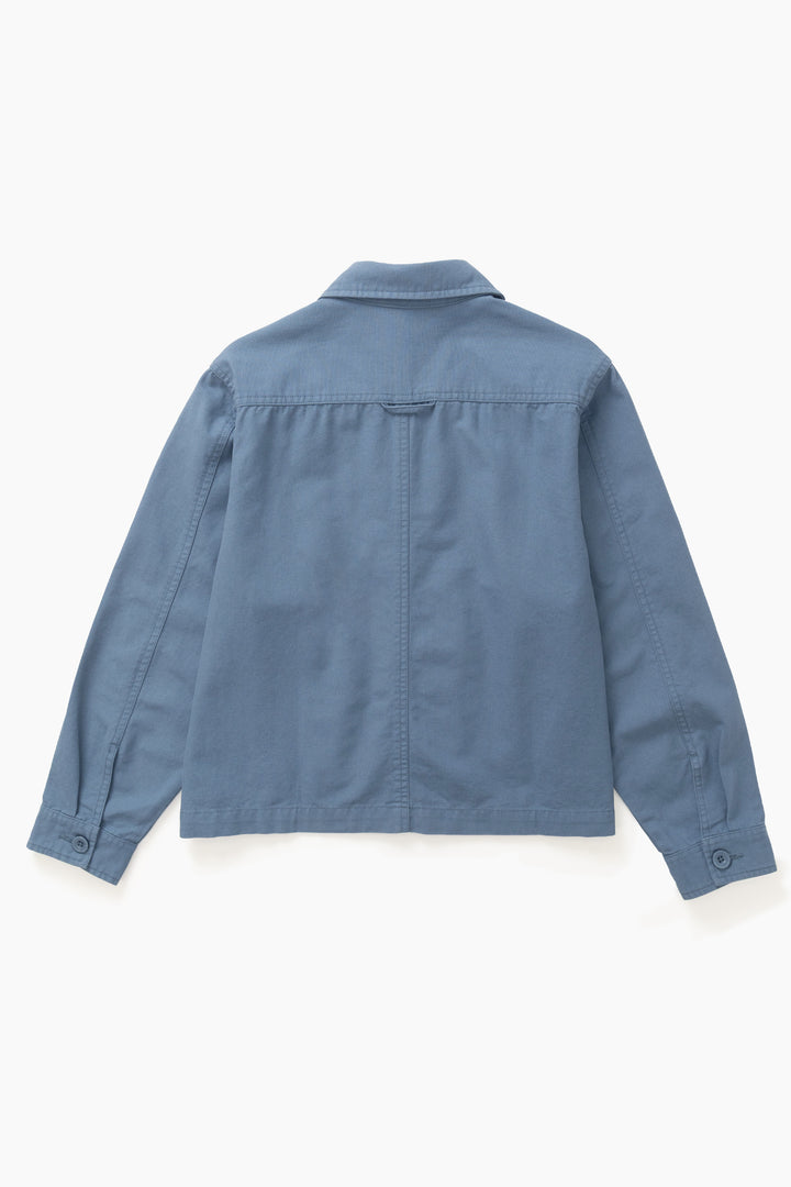 Service Works - Women's Cropped Work Jacket - Slate