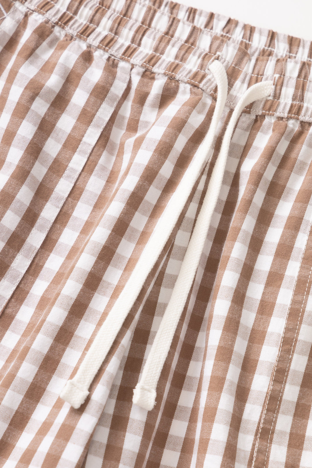 Service Works - Women's Barrel Pants - Brown Gingham