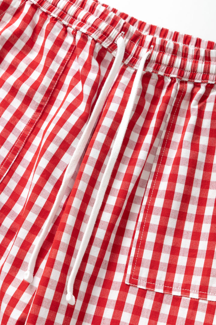 Service Works - Women's Barrel Pants - Red Gingham