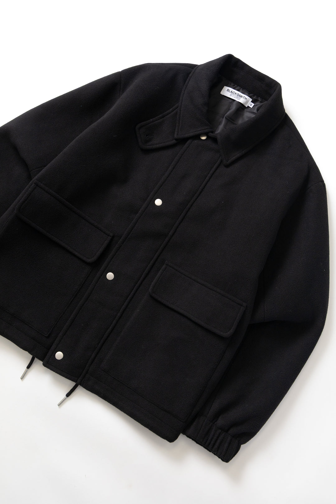 Blacksmith - Polar Fleece Warm Up Jacket - Black