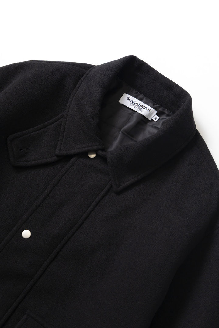Blacksmith - Polar Fleece Warm Up Jacket - Black