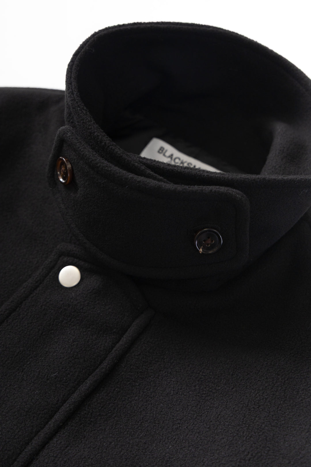 Blacksmith - Polar Fleece Warm Up Jacket - Black