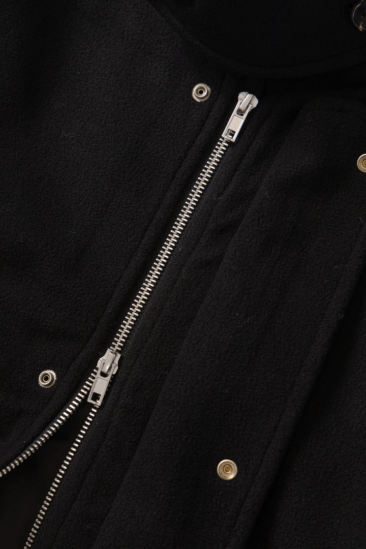 Blacksmith - Polar Fleece Warm Up Jacket - Black
