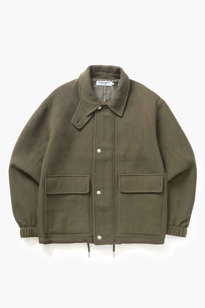 Blacksmith - Polar Fleece Warm Up Jacket - Olive
