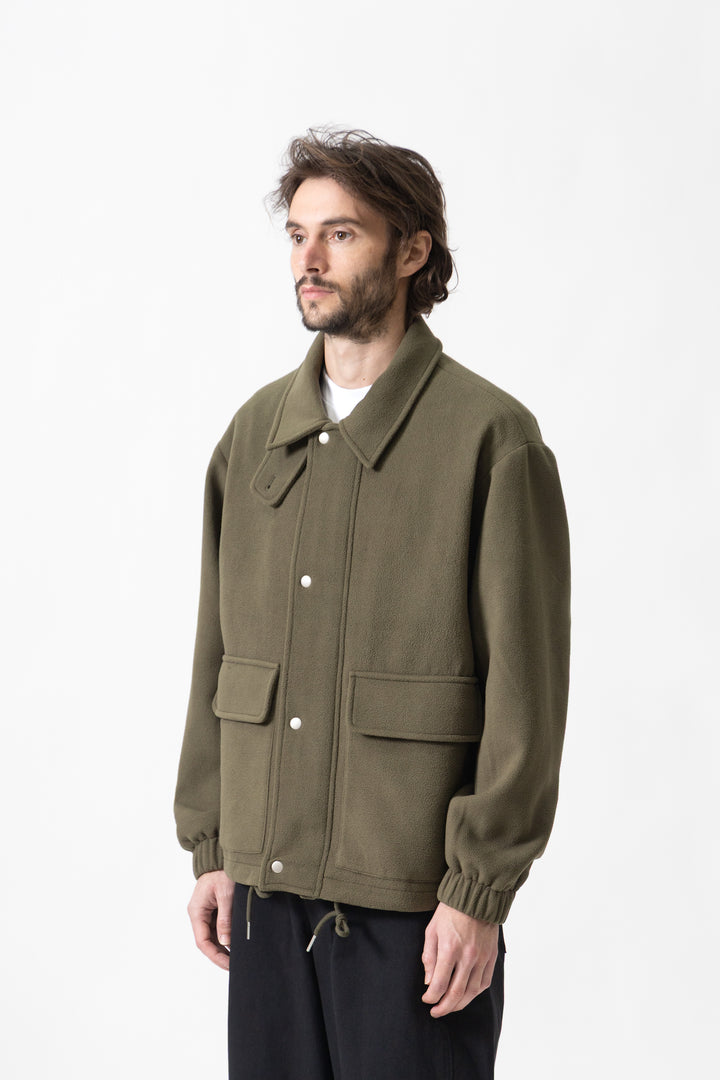 Blacksmith - Polar Fleece Warm Up Jacket - Olive