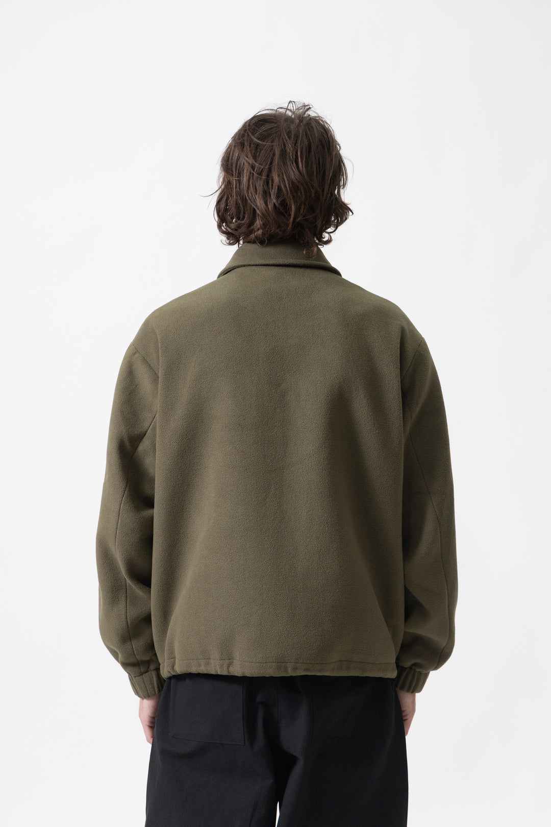 Blacksmith - Polar Fleece Warm Up Jacket - Olive