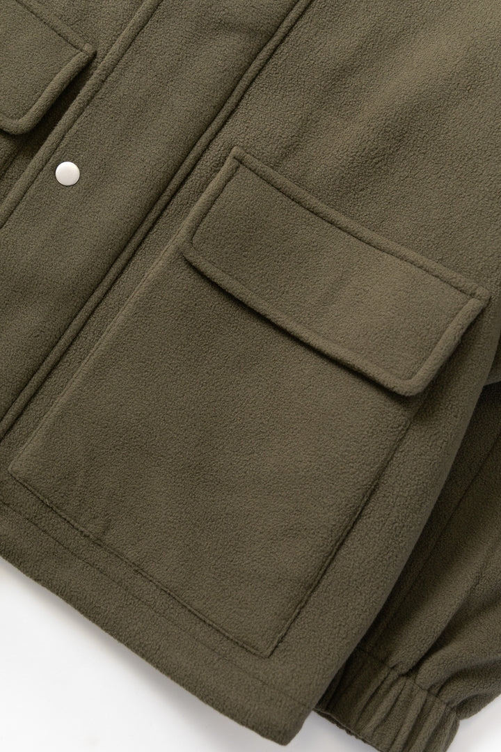 Blacksmith - Polar Fleece Warm Up Jacket - Olive