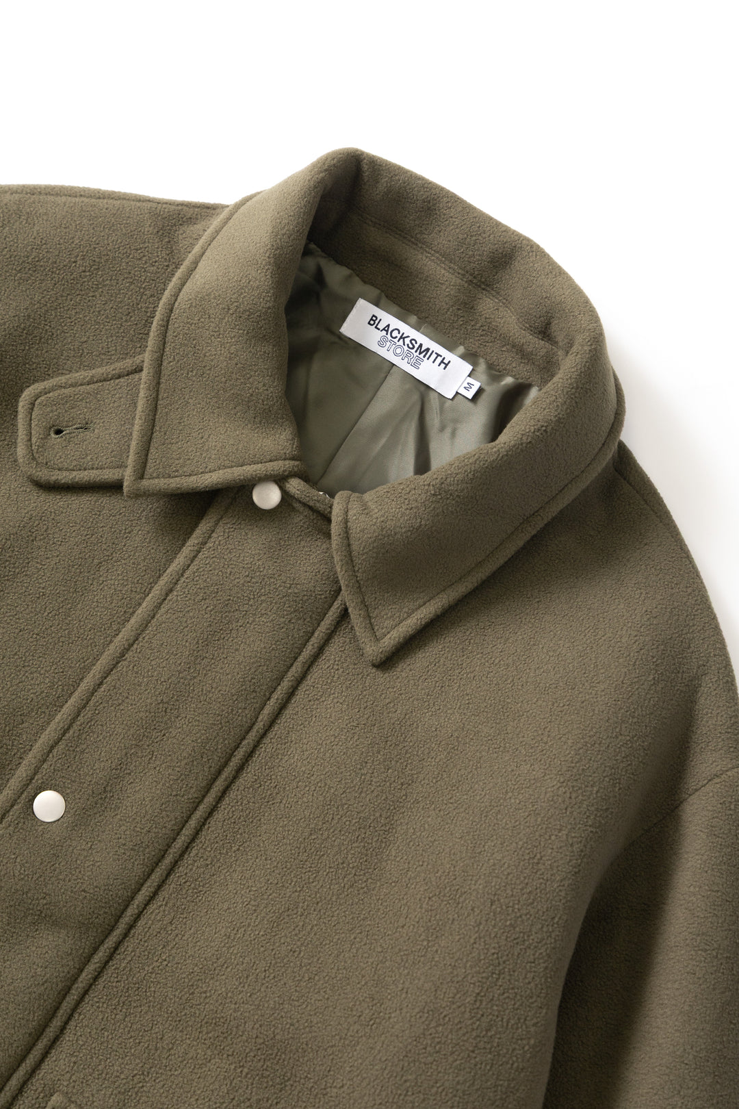 Blacksmith - Polar Fleece Warm Up Jacket - Olive