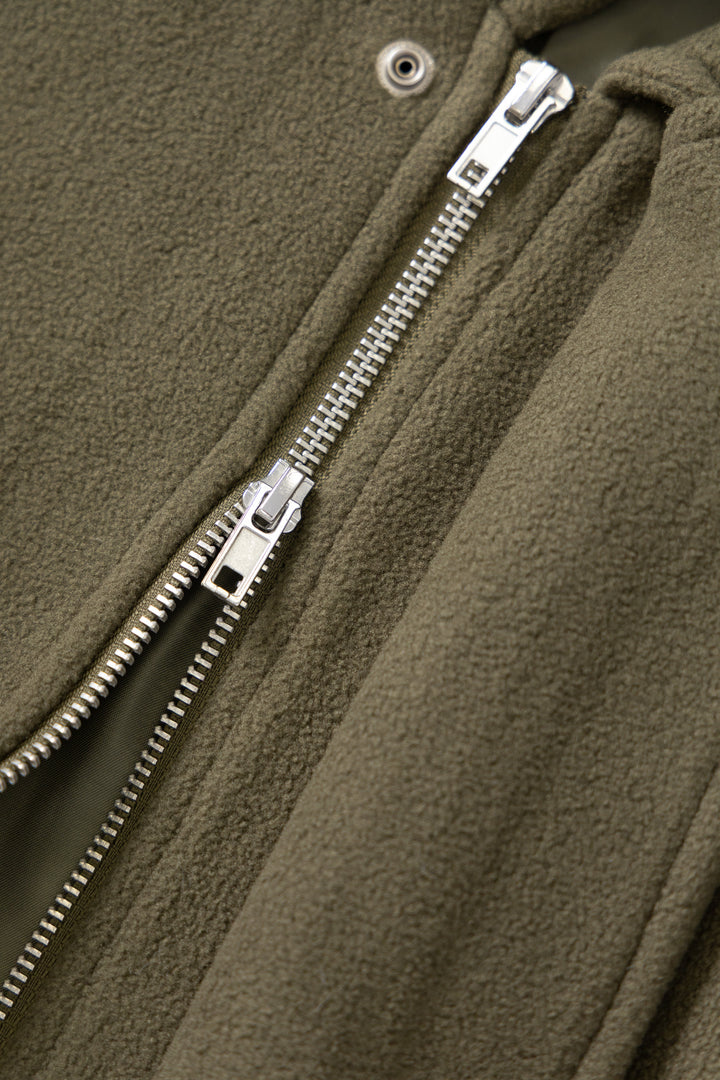 Blacksmith - Polar Fleece Warm Up Jacket - Olive