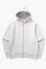 Power Goods - Loopback Zip Hoodie - Ash