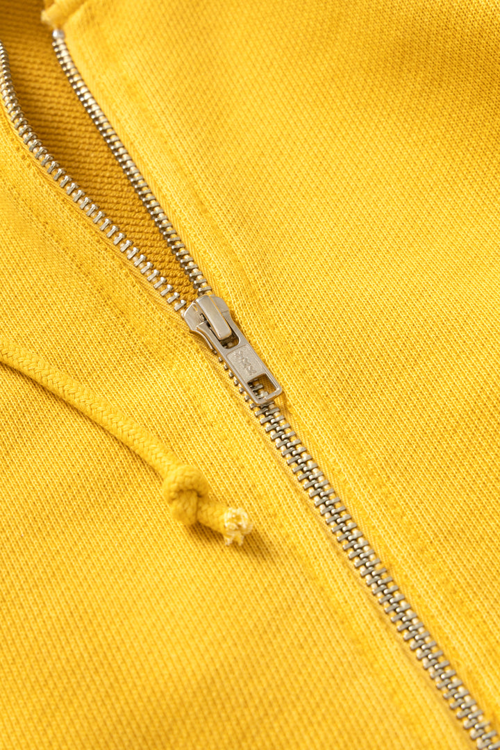 Power Goods - Loopback Zip Hoodie - Sunflower