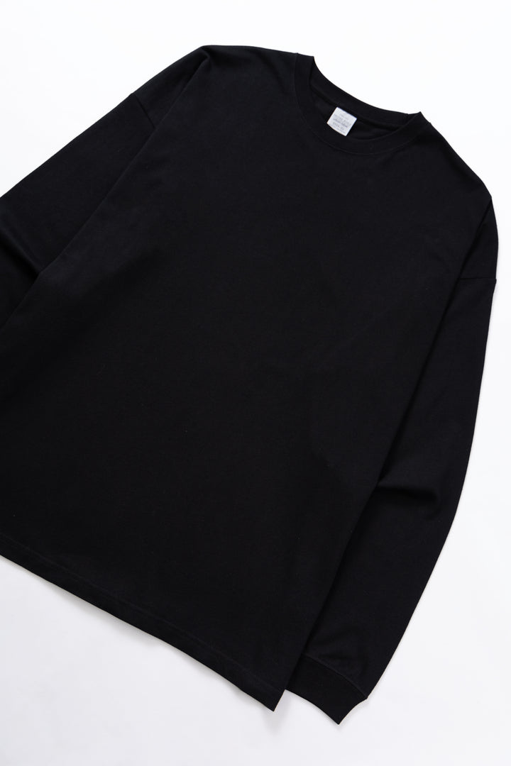 United Athle - 5509 6oz Open End Long Sleeve T-Shirt - Black