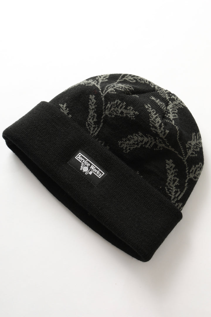 Service Works - Olive Branch Beanie - Black