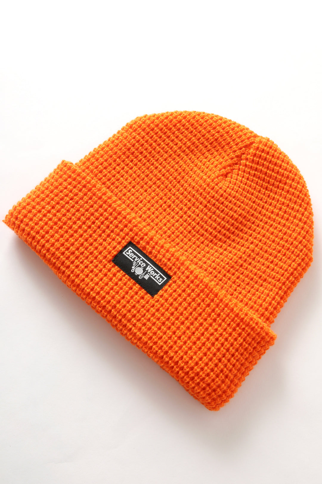 Service Works - Waffle Logo Beanie - Orange