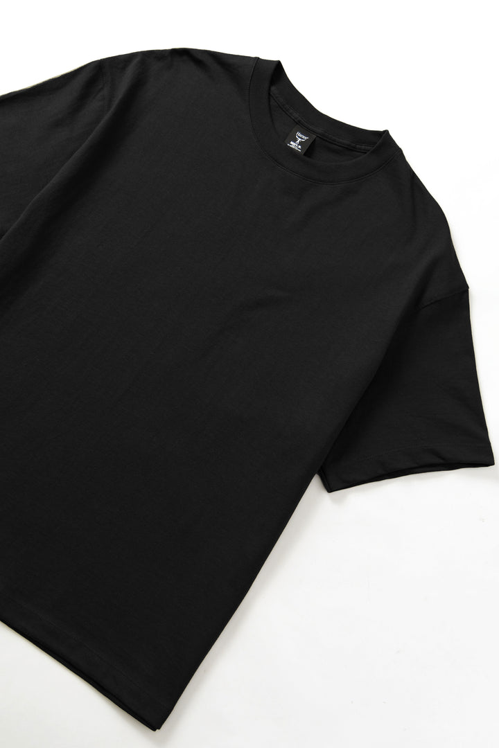 Hanes - Oversized Beefy-T 6oz T-Shirt - Black