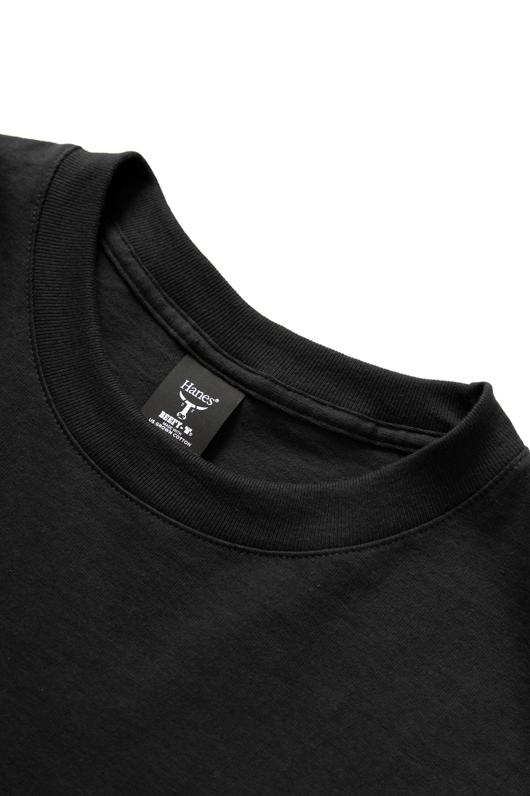 Hanes - Oversized Beefy-T 6oz T-Shirt - Black