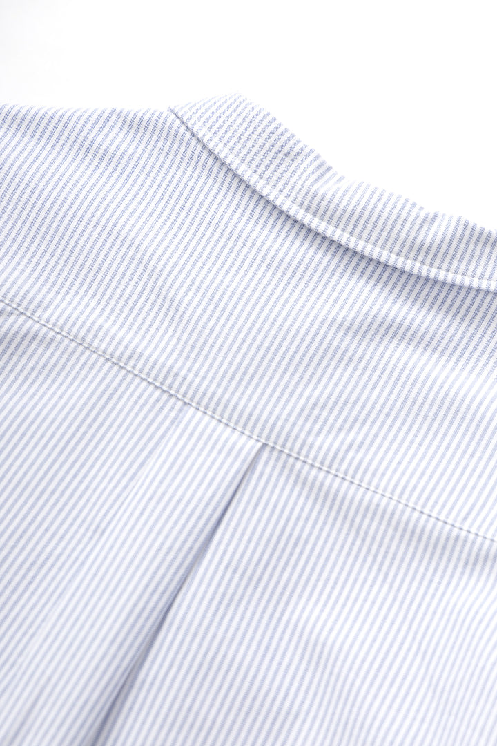 Blacksmith - 'Boxford' Utility Shirt - Blue Stripe