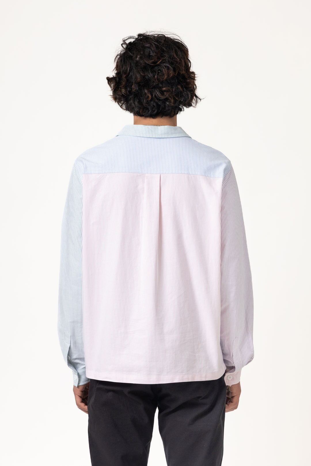 Blacksmith - 'Boxford' Utility Shirt - Crazy Stripe