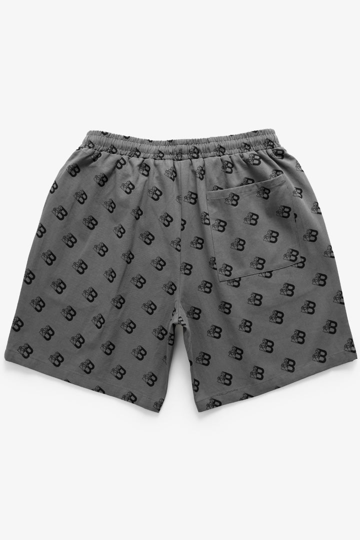 Blacksmith - All Over Grafter Shorts - Grey