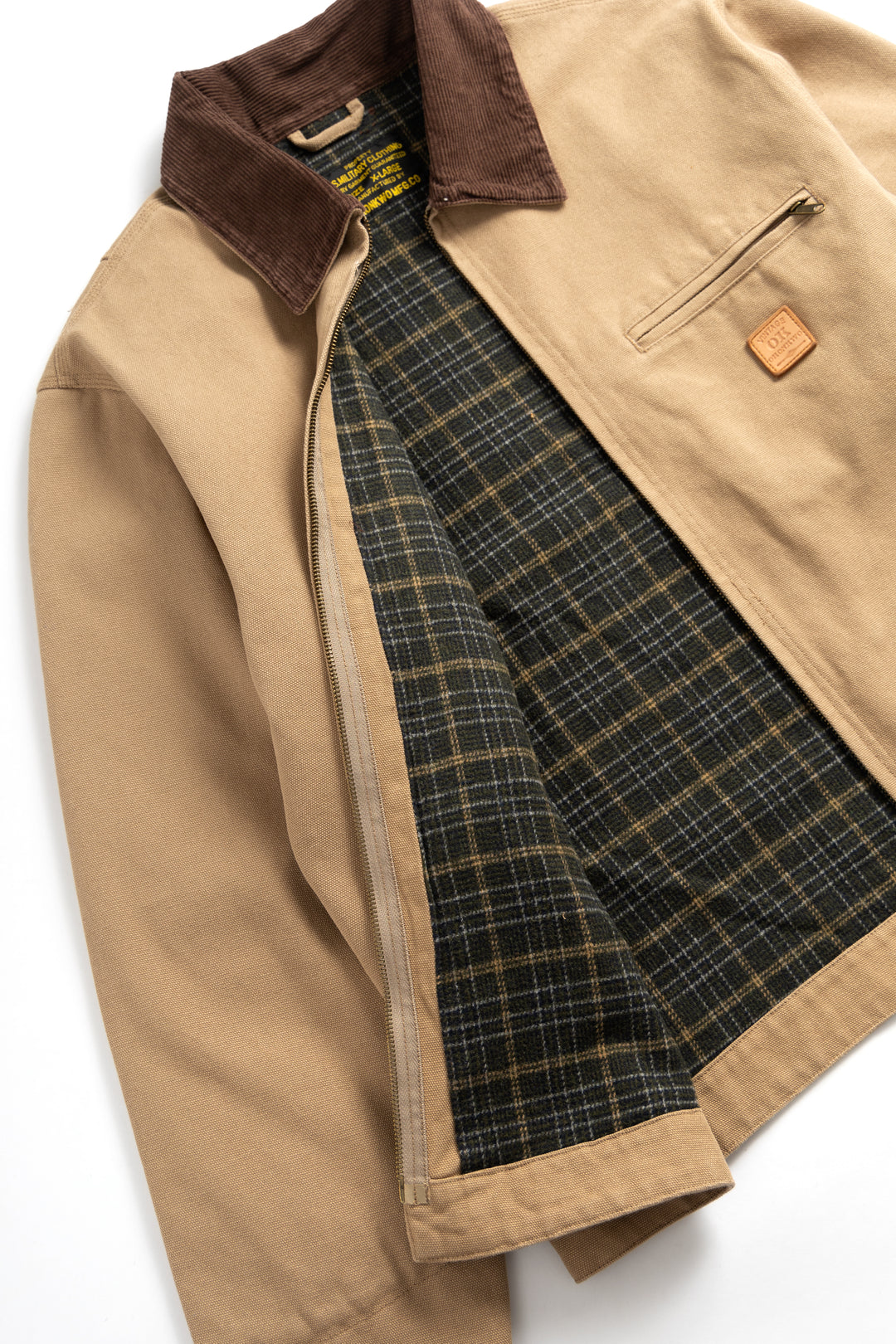 Okonkwo MFG - Canvas Work Jacket - Light Khaki