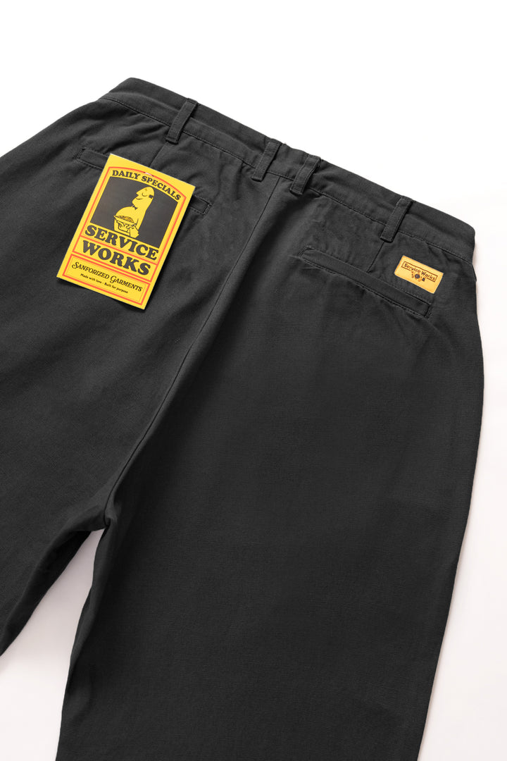 Service Works - Canvas Part Timer Pant - Black