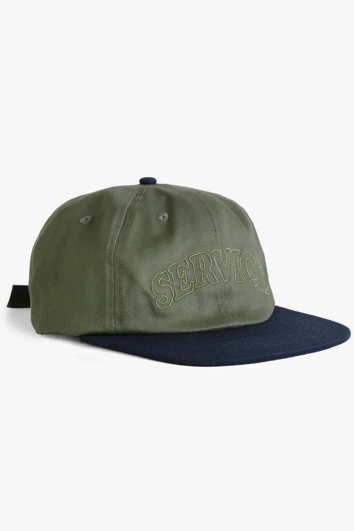 Service Works - Arch Logo Cap - Olive/Navy