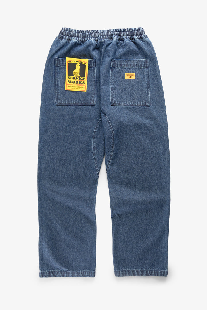 Service Works - Classic Chef Pants - Indigo Denim