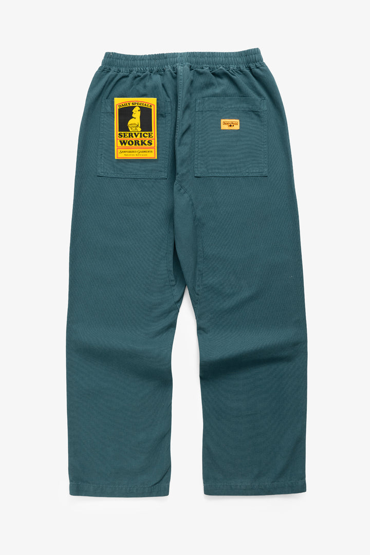 Service Works - Classic Chef Pants - Petrol