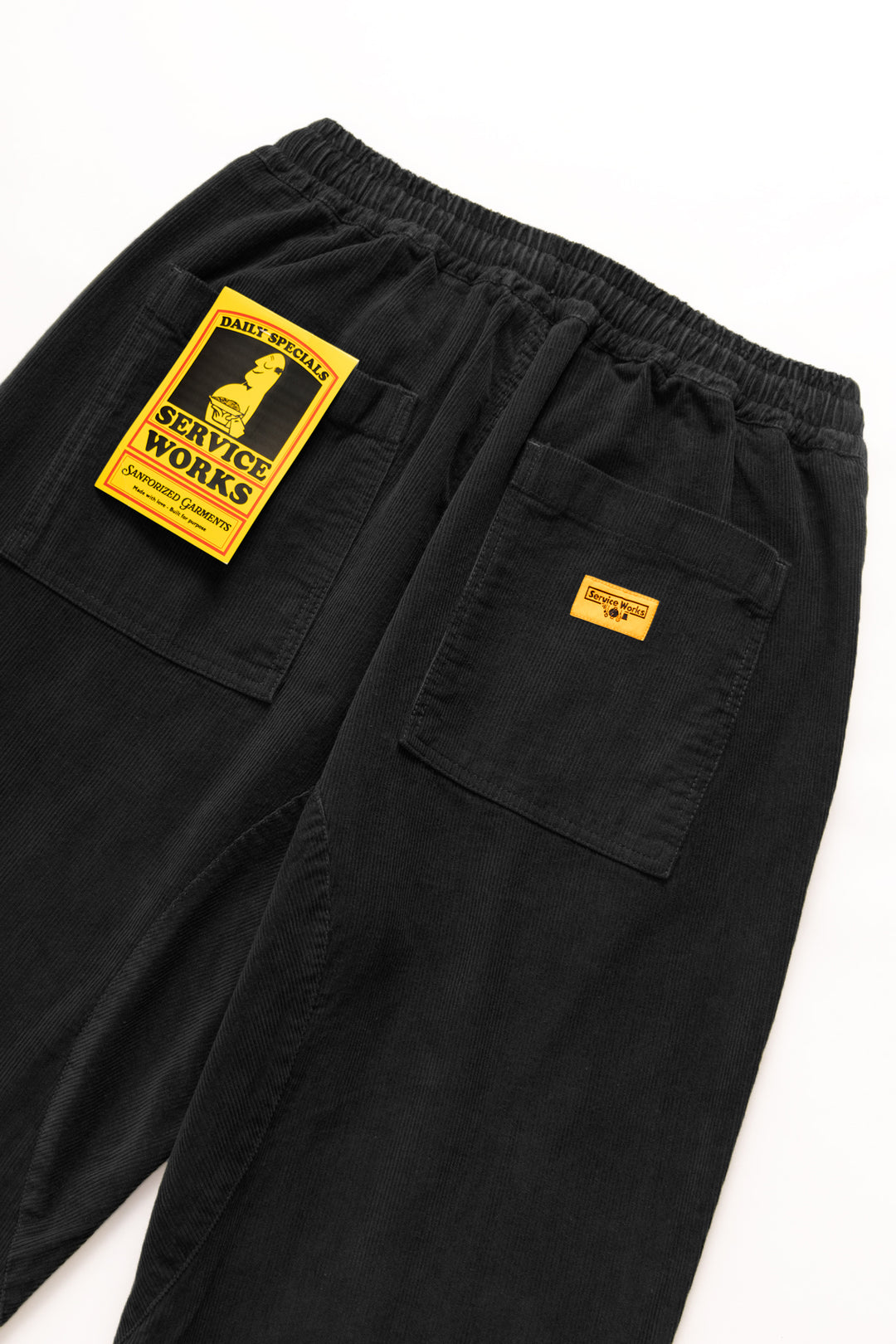 Service Works - Corduroy Chef Pants - Black