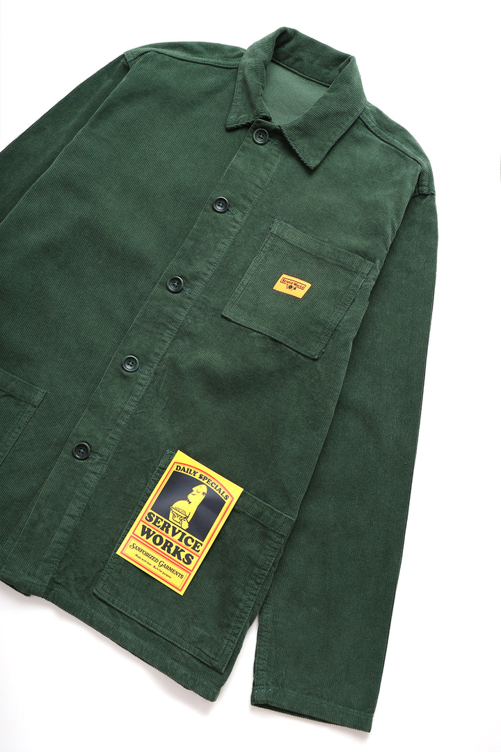 Service Works - Corduroy Coverall Jacket - Forest