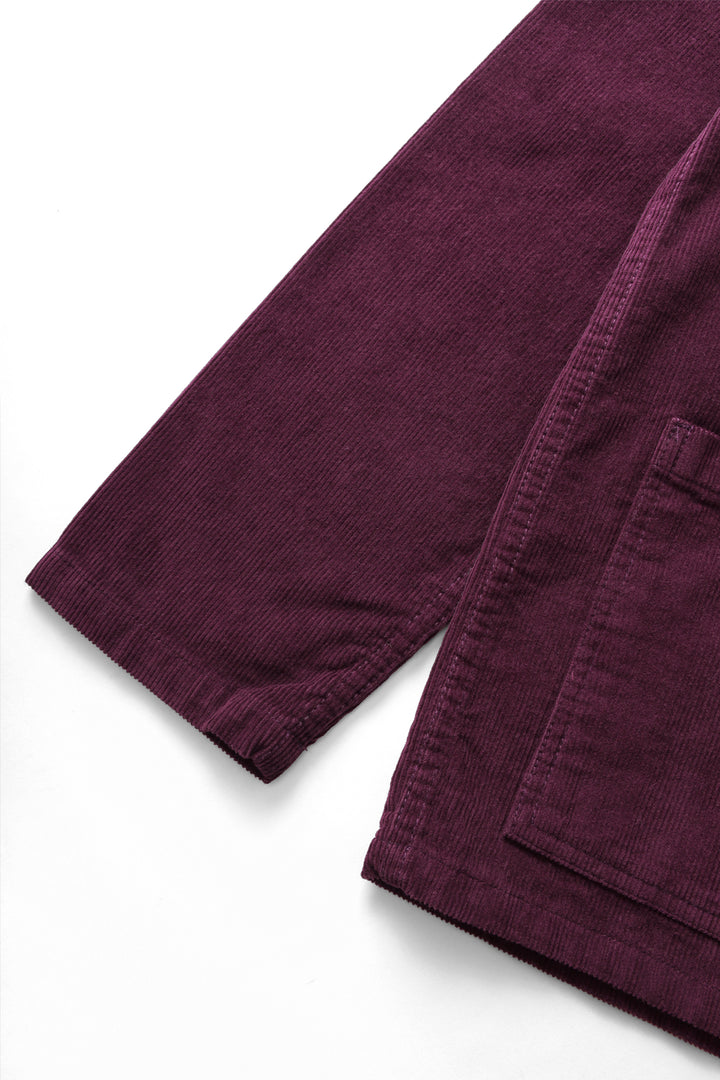 Service Works - Corduroy Coverall Jacket - Plum