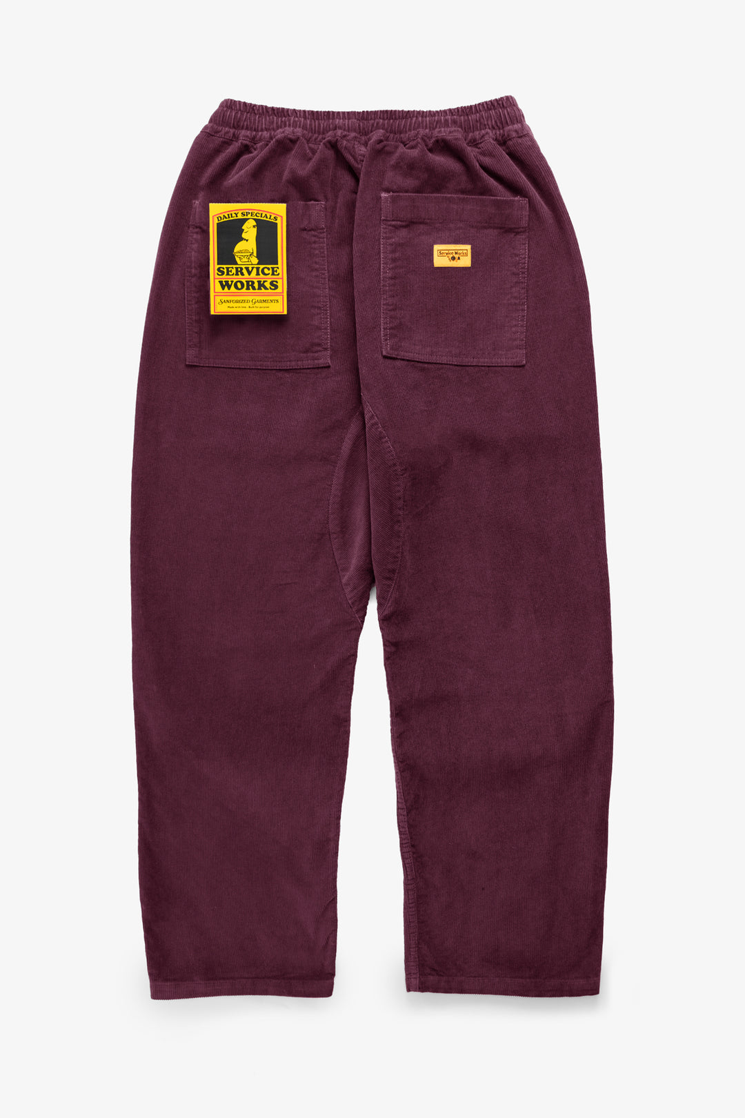 Service Works - Corduroy Chef Pants - Plum