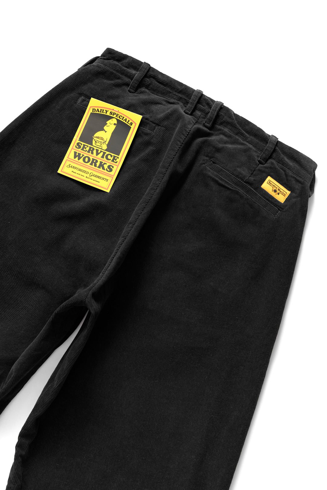 Service Works - Corduroy Part Timer Pant - Black